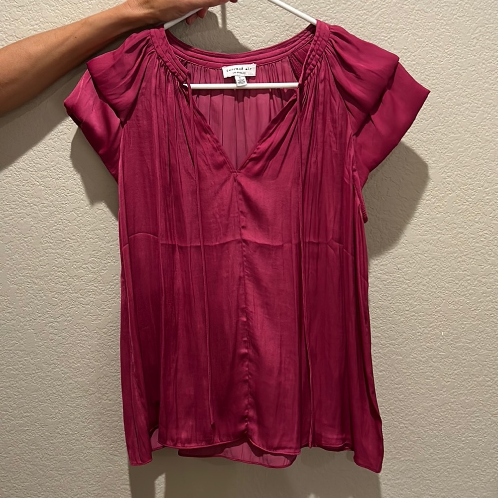 Current Air Magenta Top
